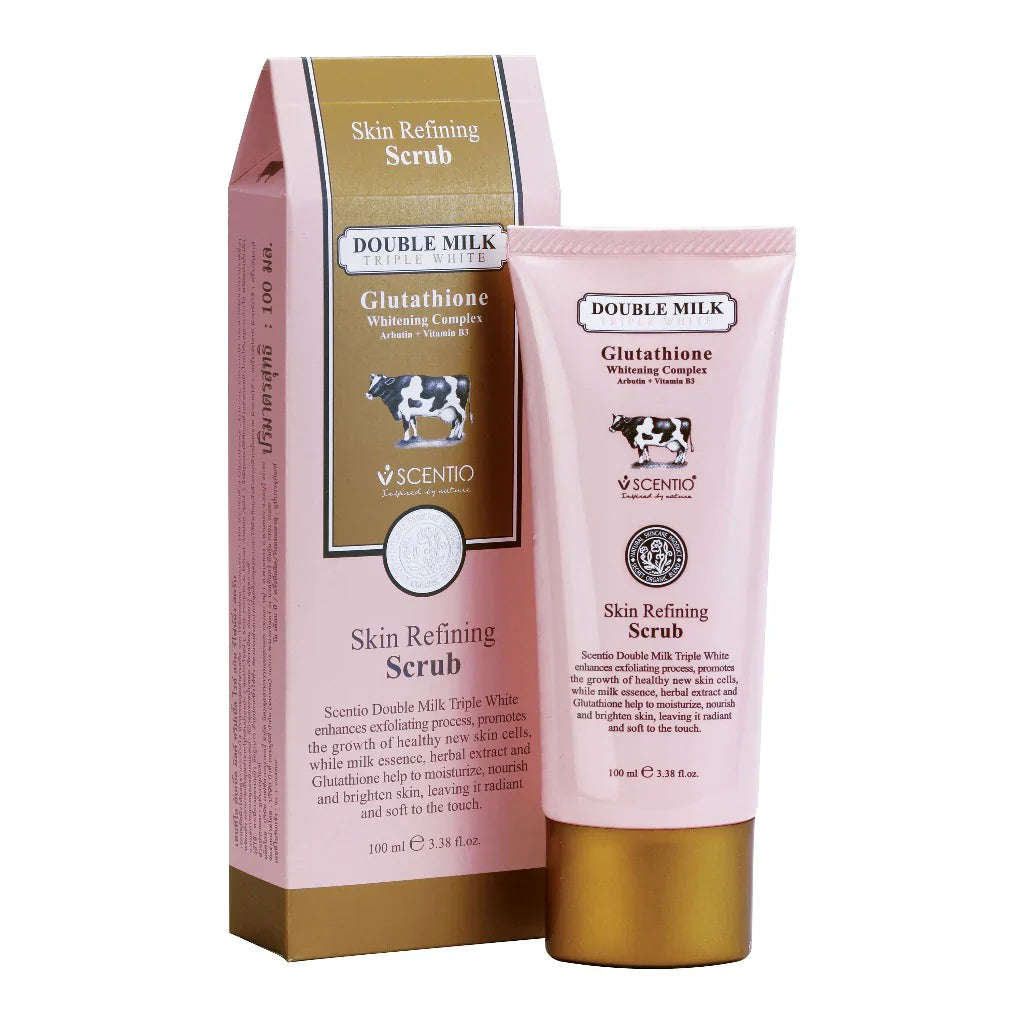 Beauty Buffet Scentio Double Milk Triple White Skin Refining Gel Scrub 100 ml