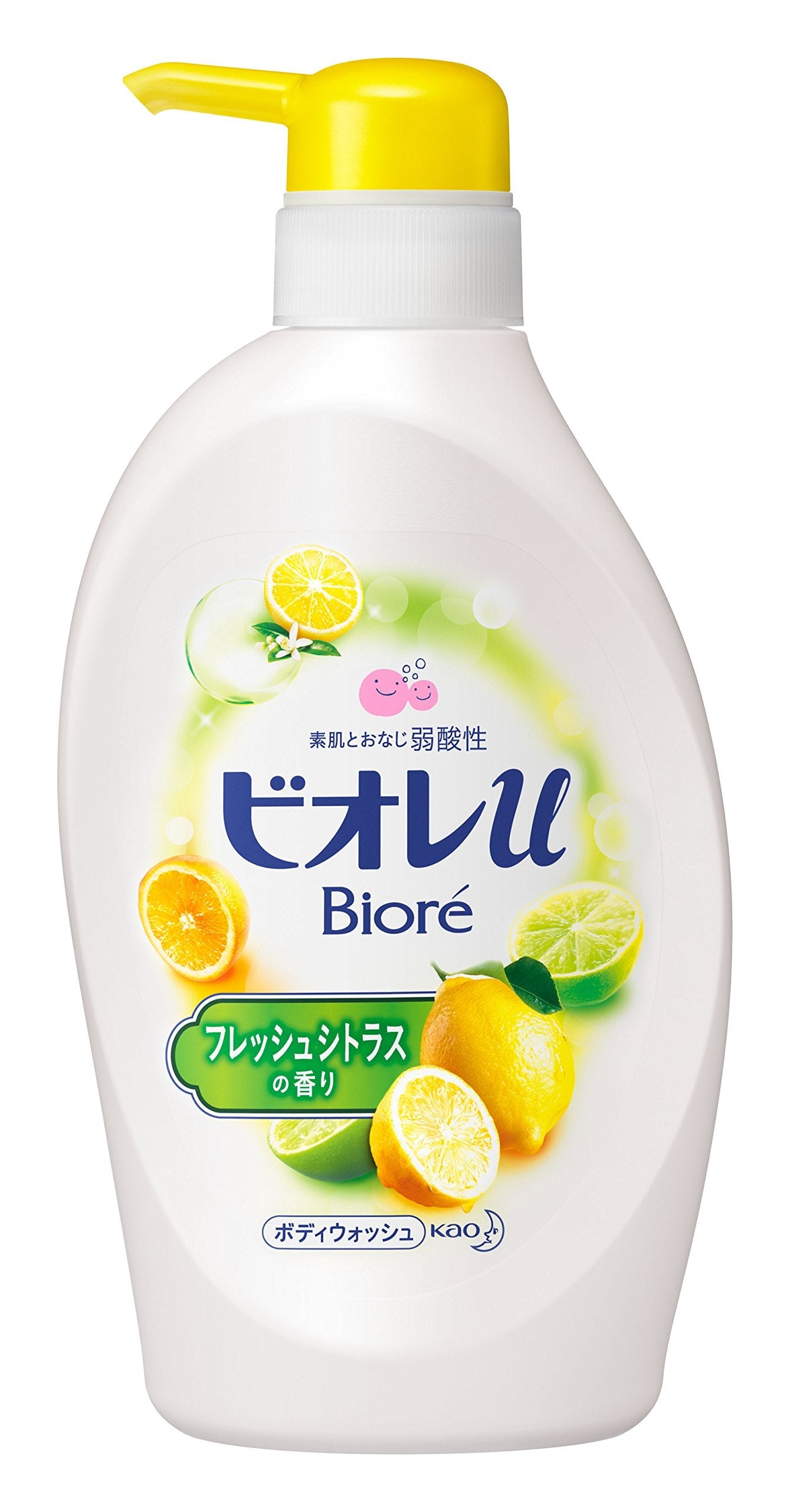 Biore u Kao Fresh Citrus Scent Pump 480mL b1849