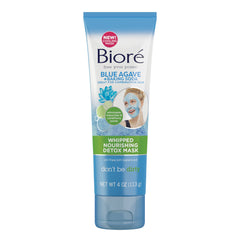 Biore, Whipped Nourishing Detox Mask, Blue Agave + Baking Soda, 4 oz (113 g)