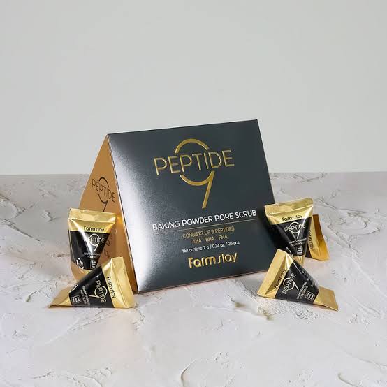 Peptide 9 Baking power pore scrub