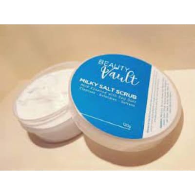 Beauty Vault Milky Salt Scrub 120g