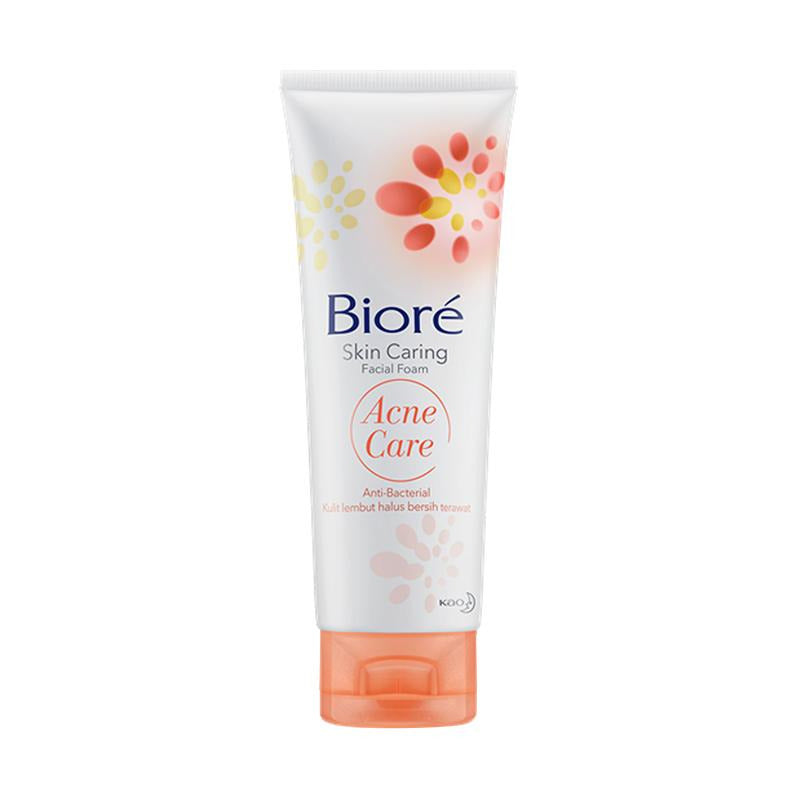 Biore Skin Caring Facial Foam Acne Care / Oil Control / Scrub In / Moisture 130g
